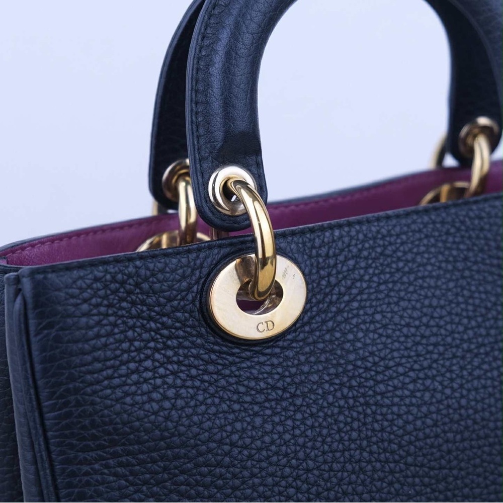 Dior Diorissimo Black Mini Bag with crossbody strap - Picture 16 of 16